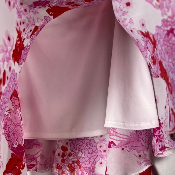 A Byer Y2K Fairy Asymmetrical Floral Skirt Women's multi Skirt Small - Picture 4 of 7